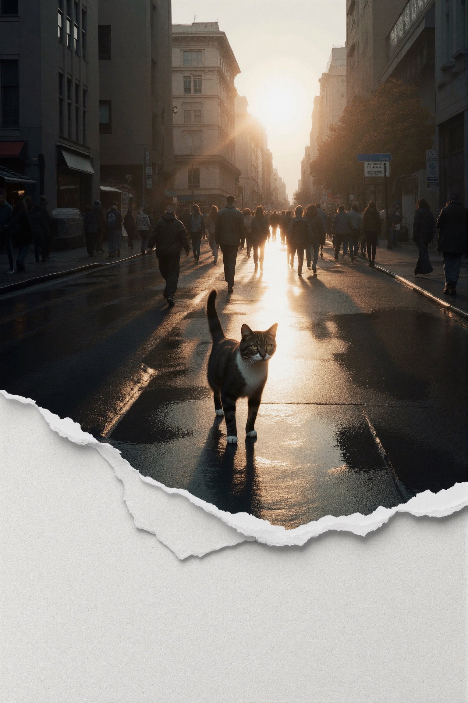 AI-generated image analyzed by PromptLens