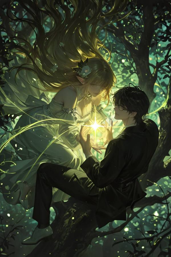 AI-generated image analyzed by PromptLens