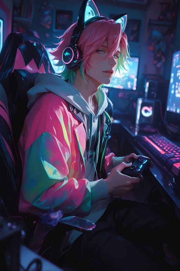 AI-generated image analyzed by PromptLens