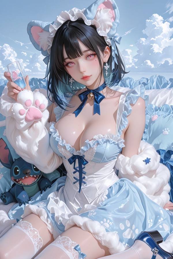 AI-generated image analyzed by PromptLens