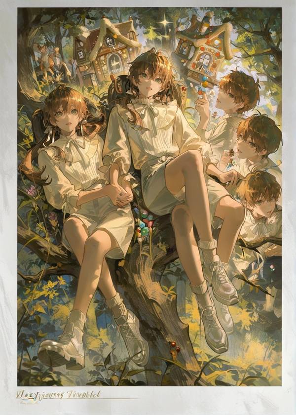 AI-generated image analyzed by PromptLens