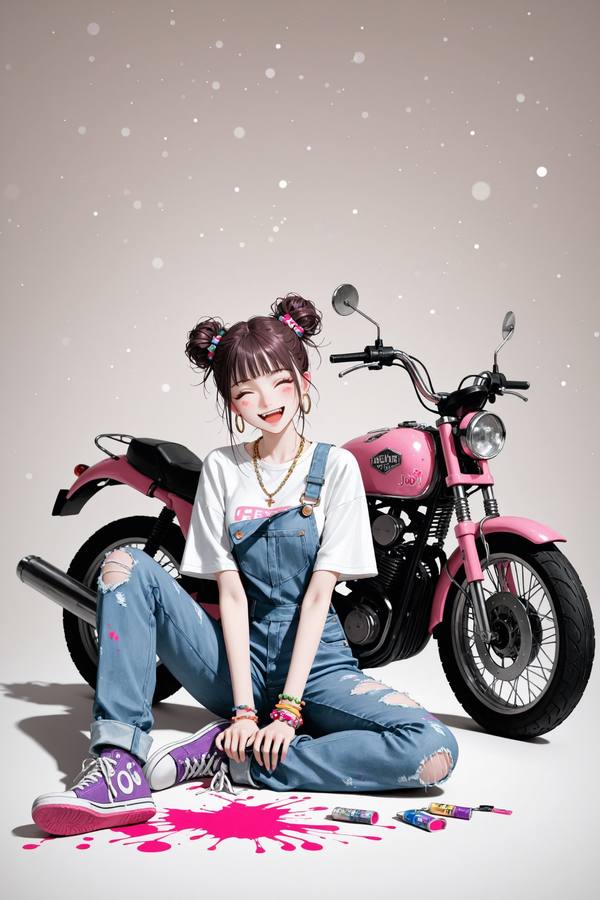 AI-generated image analyzed by PromptLens