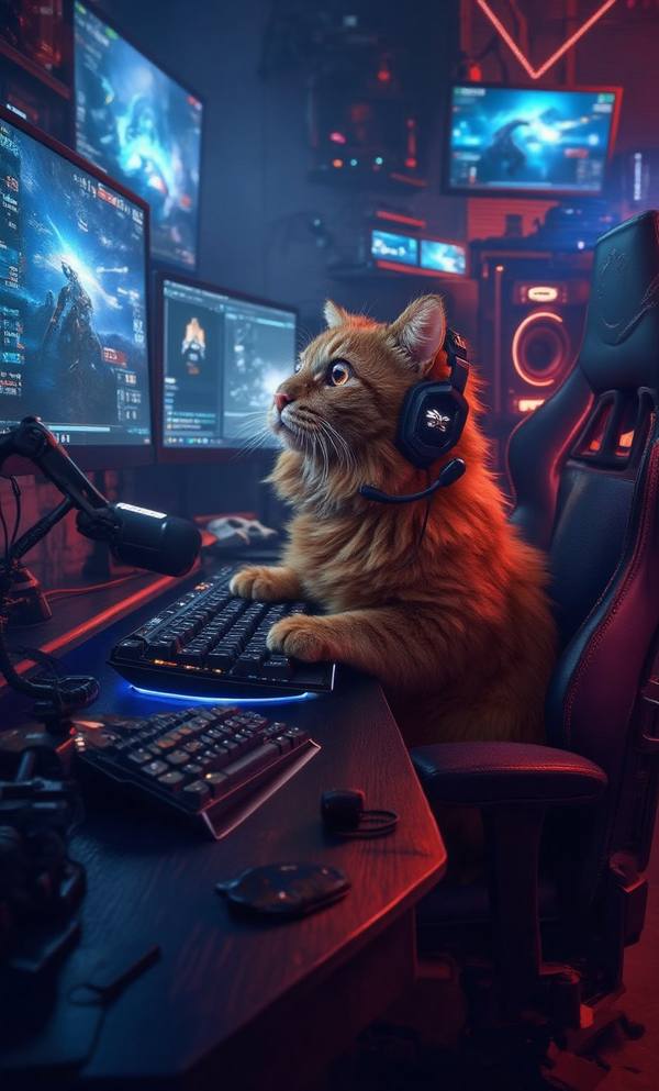 AI-generated image analyzed by PromptLens