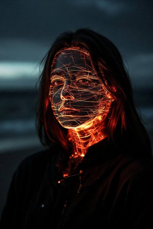 AI-generated image analyzed by PromptLens