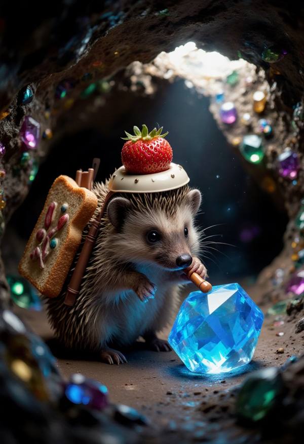 AI-generated image analyzed by PromptLens