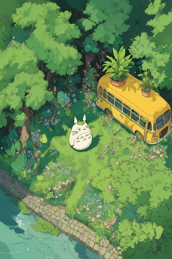 AI-generated image analyzed by PromptLens