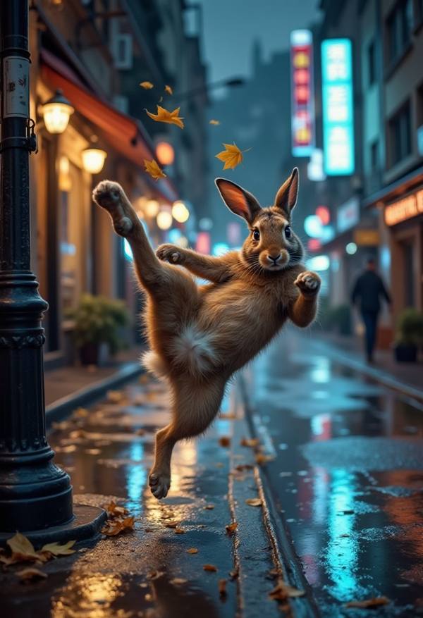 AI-generated image analyzed by PromptLens