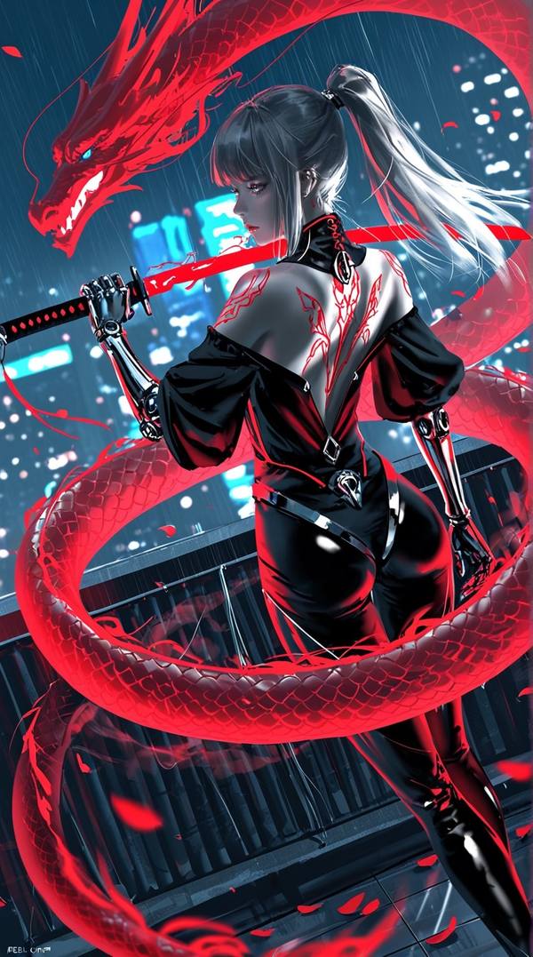 AI-generated image analyzed by PromptLens