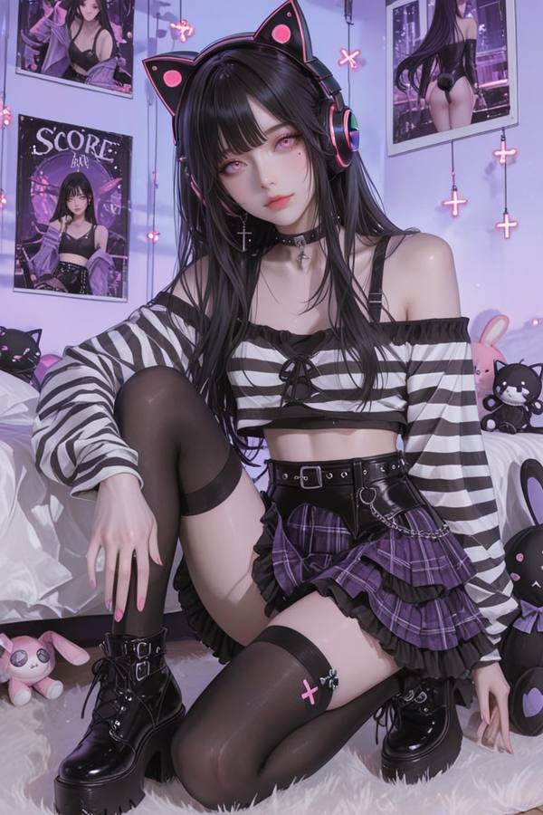 AI-generated image analyzed by PromptLens