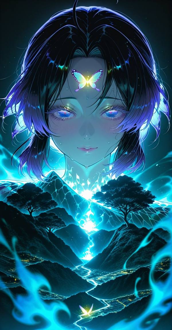 AI-generated image analyzed by PromptLens