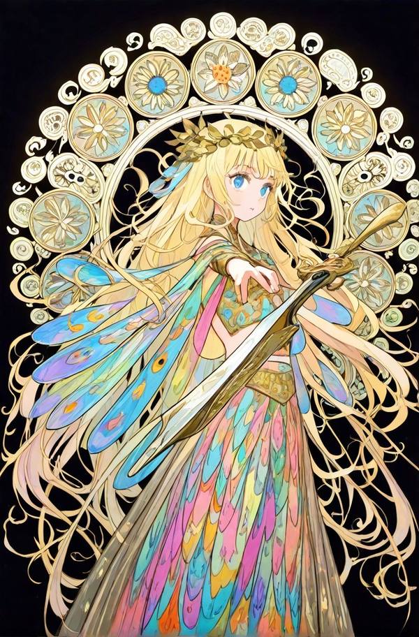 AI-generated image analyzed by PromptLens