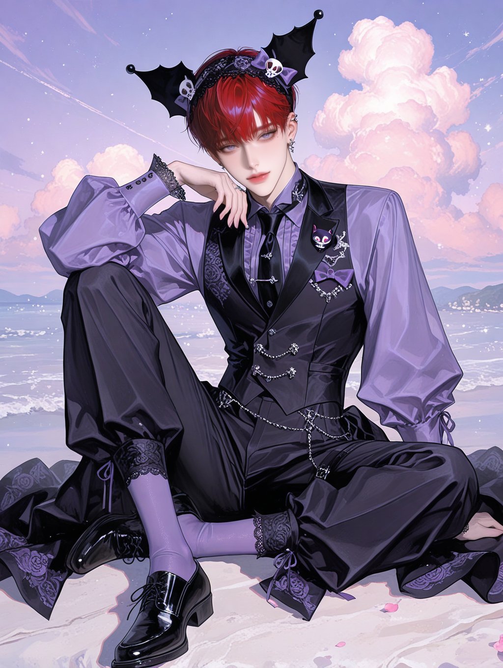 AI-generated image analyzed by PromptLens