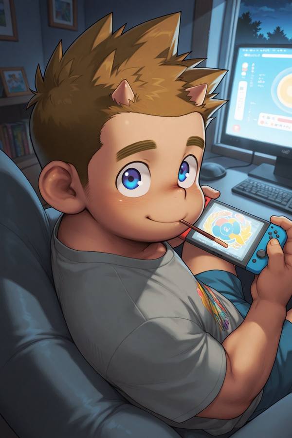 AI-generated image analyzed by PromptLens