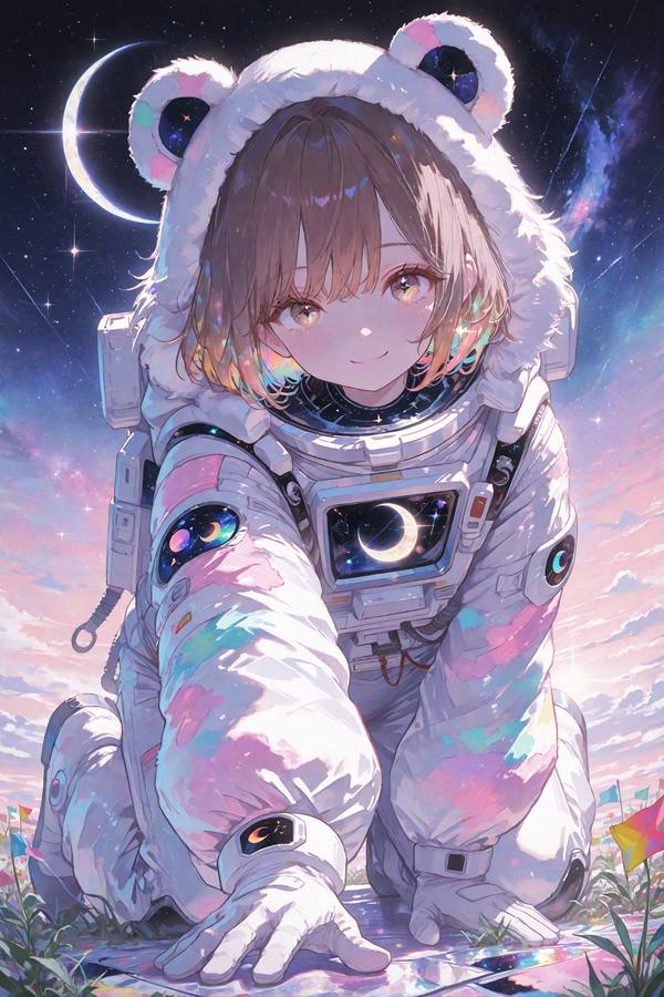 AI-generated image analyzed by PromptLens