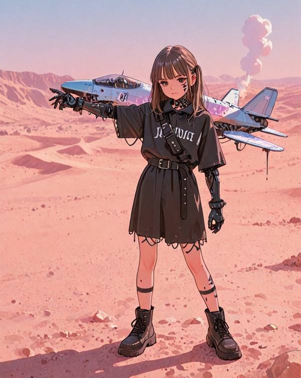 AI-generated image analyzed by PromptLens