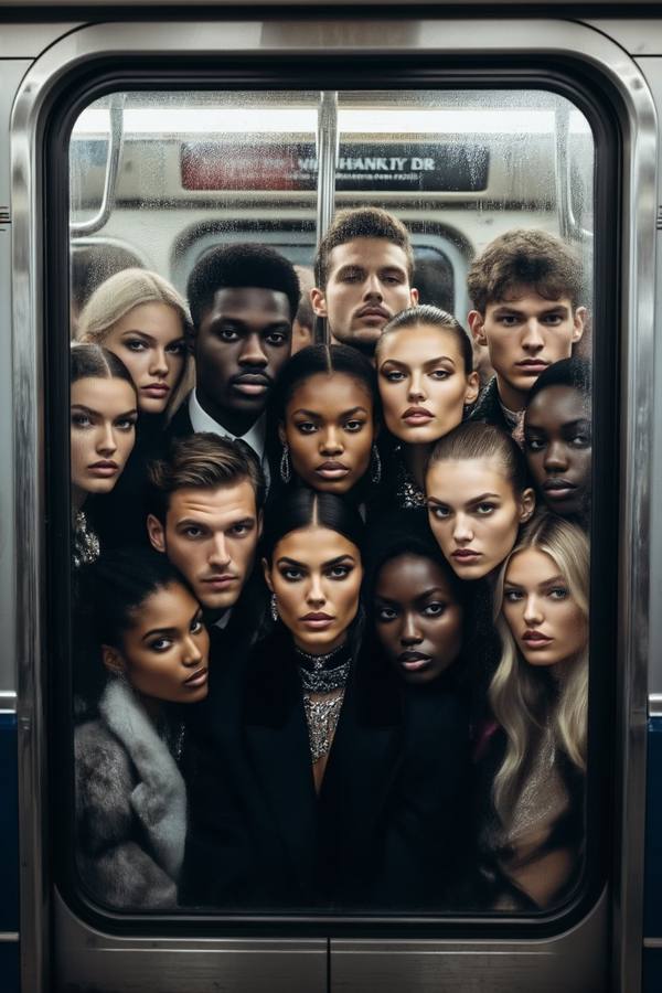 AI-generated image analyzed by PromptLens