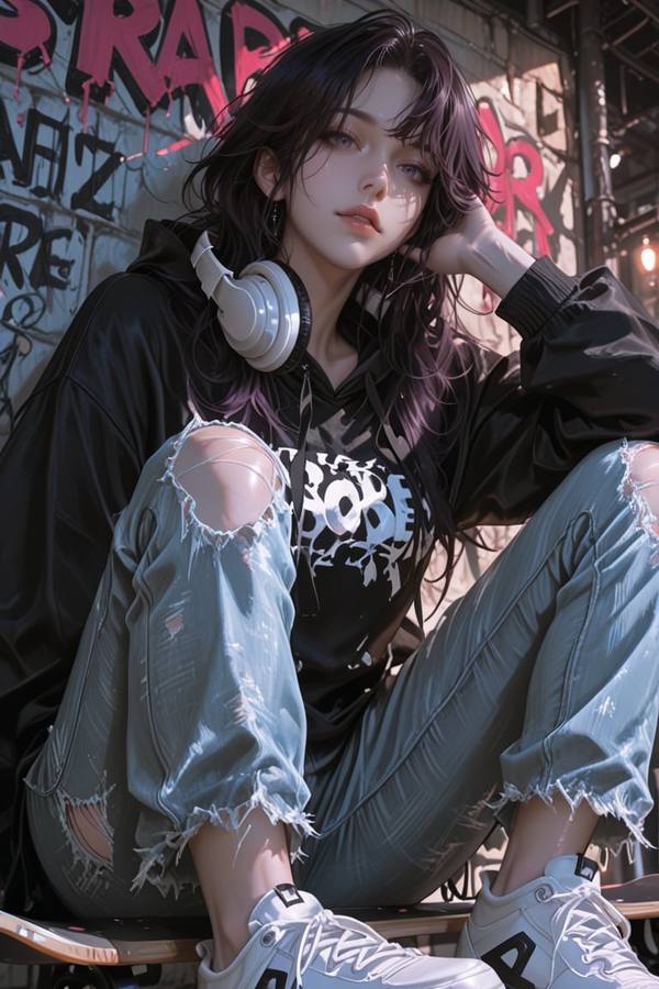 AI-generated image analyzed by PromptLens