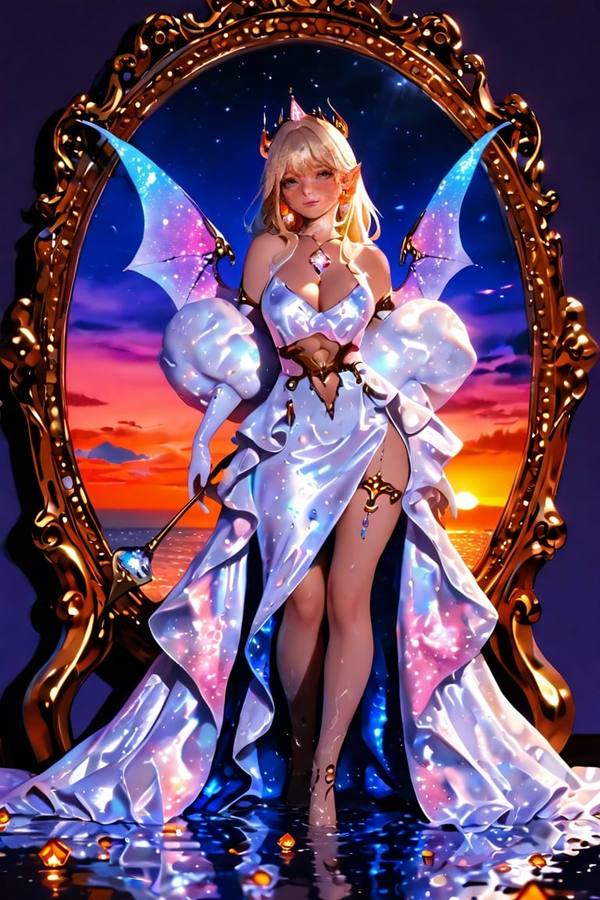 AI-generated image analyzed by PromptLens