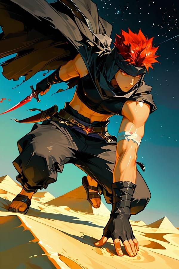 AI-generated image analyzed by PromptLens