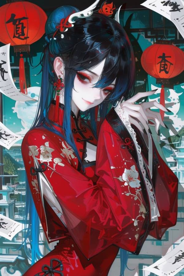 AI-generated image analyzed by PromptLens