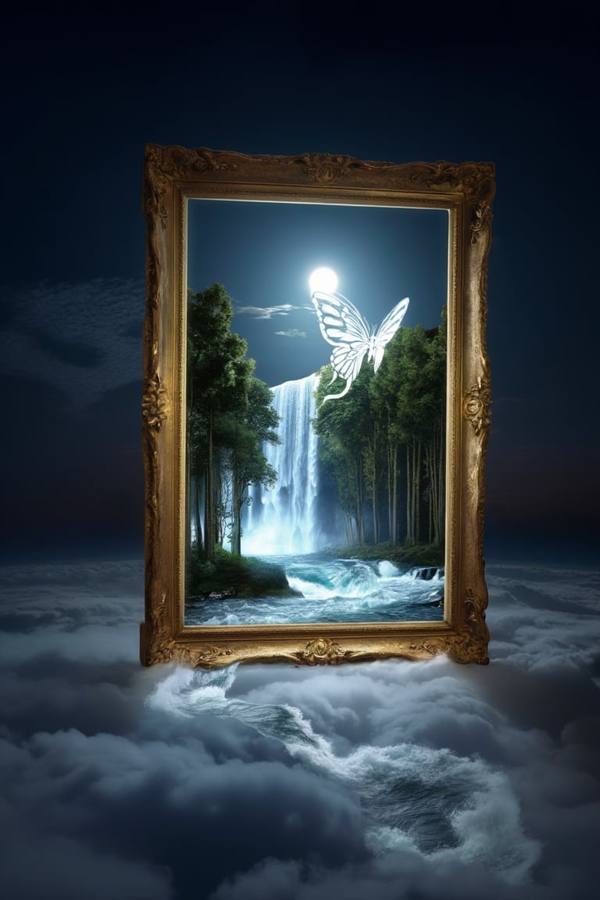 AI-generated image analyzed by PromptLens