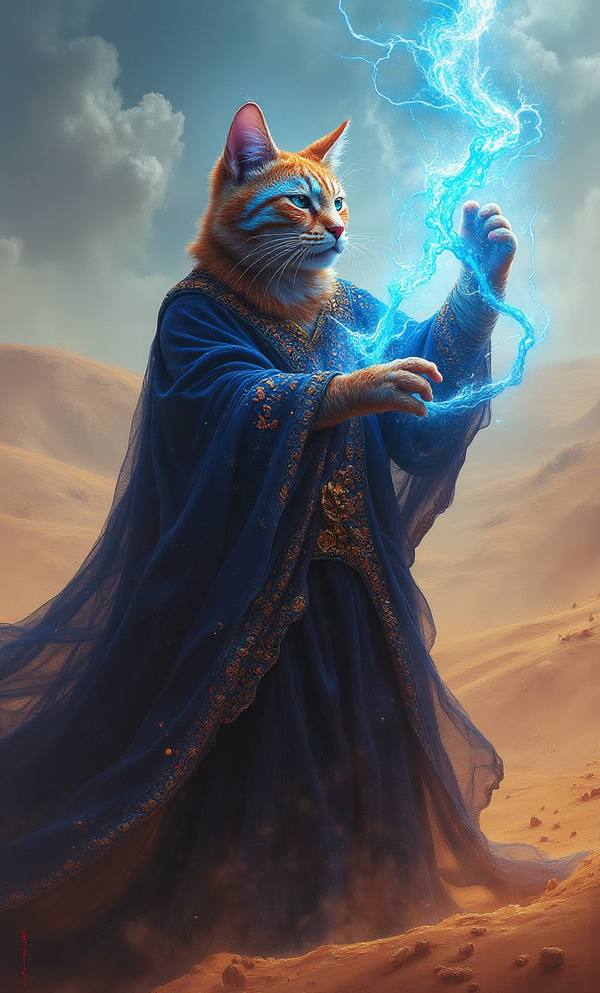 AI-generated image analyzed by PromptLens