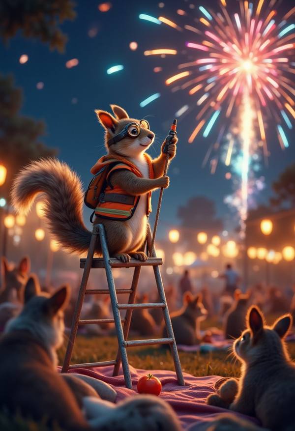 AI-generated image analyzed by PromptLens