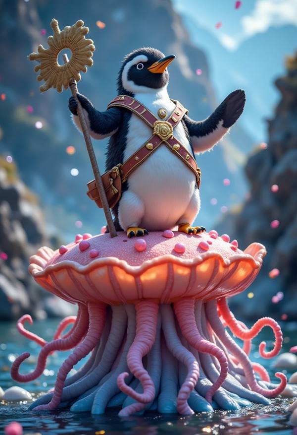 AI-generated image analyzed by PromptLens