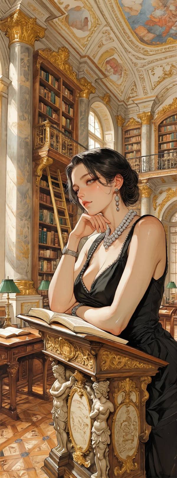 AI-generated image analyzed by PromptLens