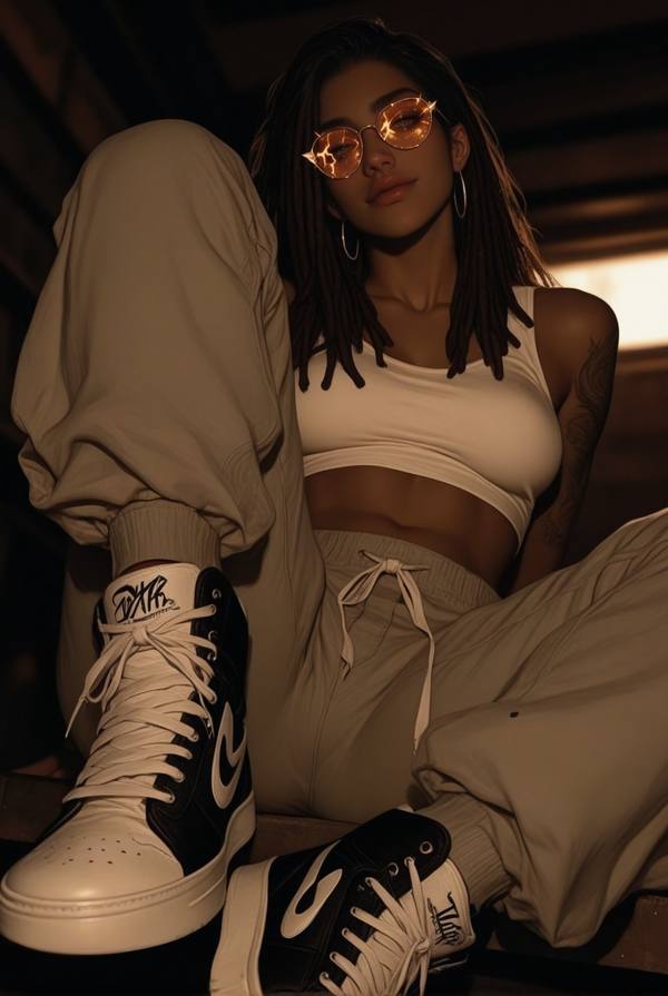 AI-generated image analyzed by PromptLens