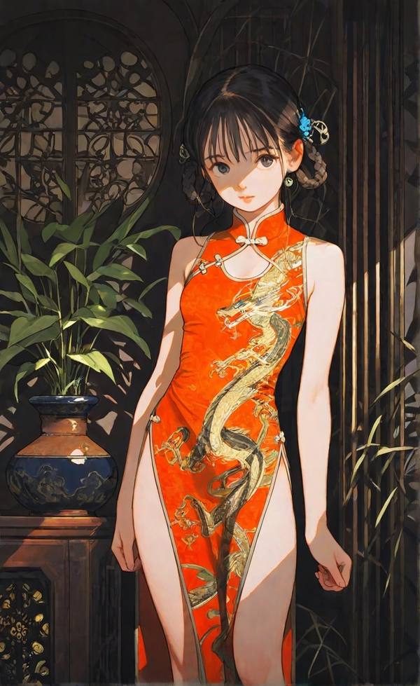 AI-generated image analyzed by PromptLens