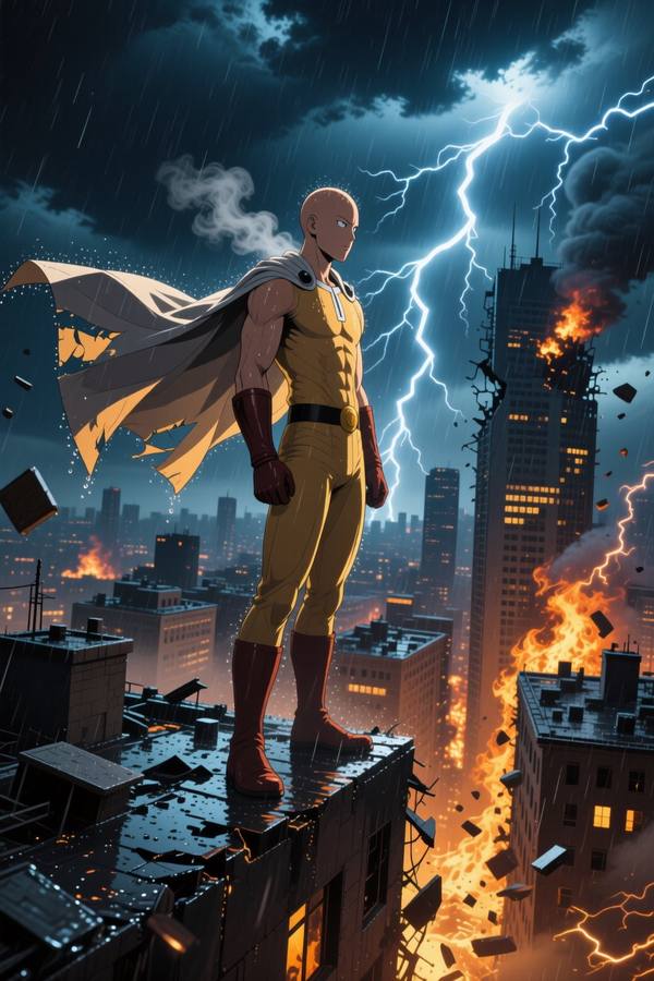 AI-generated image analyzed by PromptLens