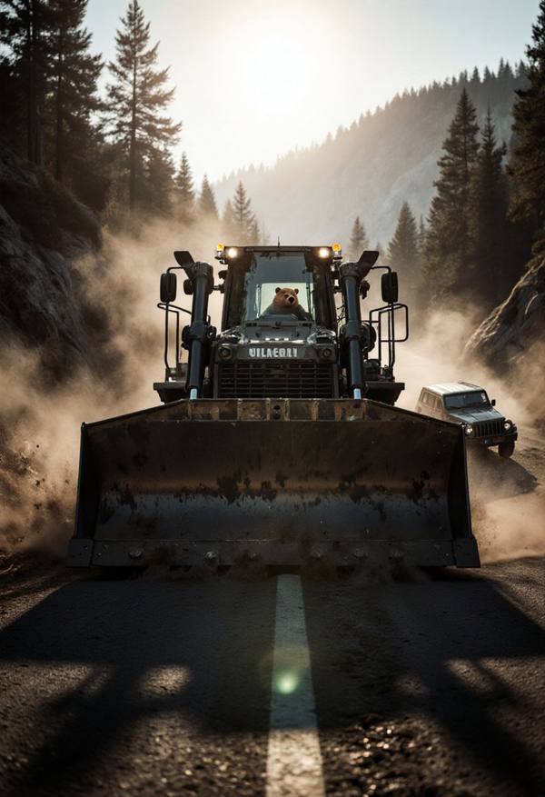 AI-generated image analyzed by PromptLens