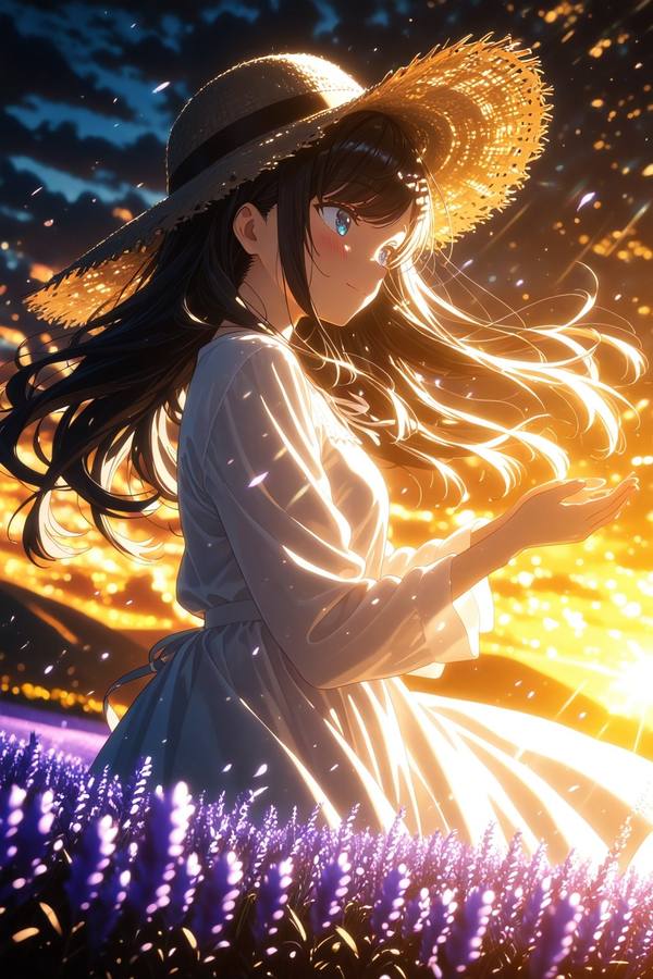 AI-generated image analyzed by PromptLens