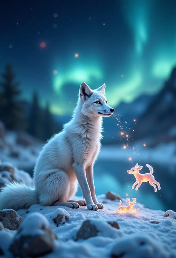 AI-generated image analyzed by PromptLens