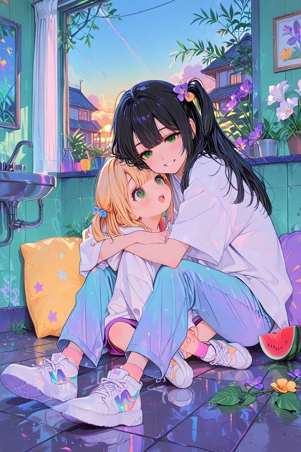 AI-generated image analyzed by PromptLens