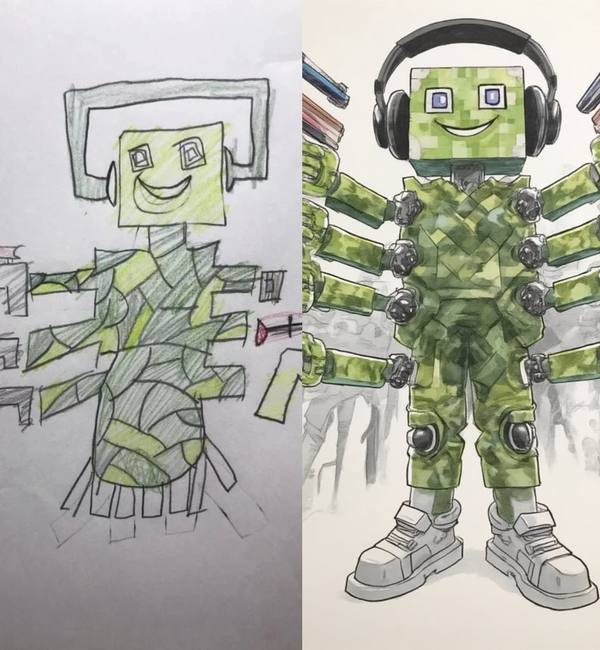 AI-generated image analyzed by PromptLens