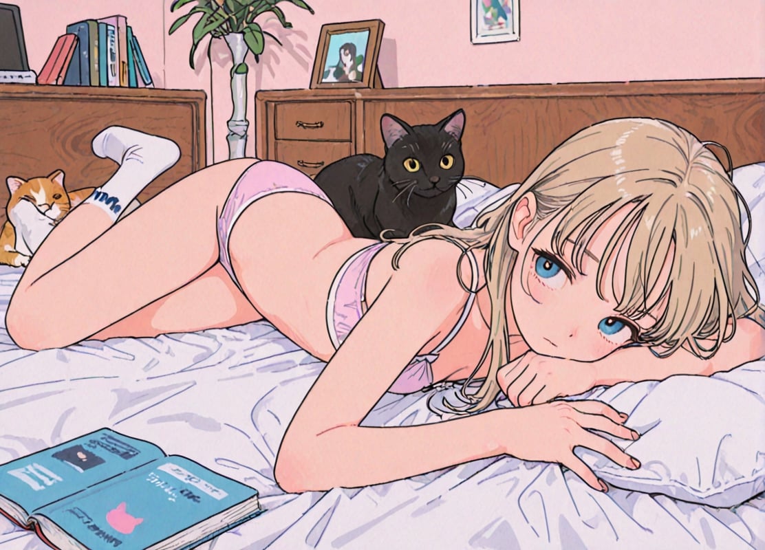 AI-generated image analyzed by PromptLens