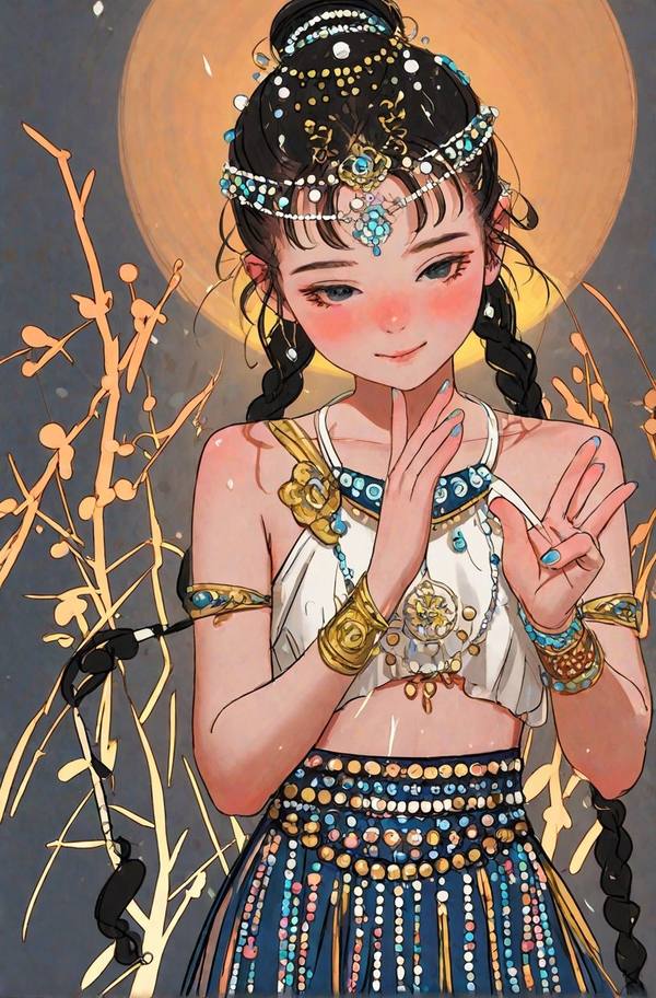 AI-generated image analyzed by PromptLens