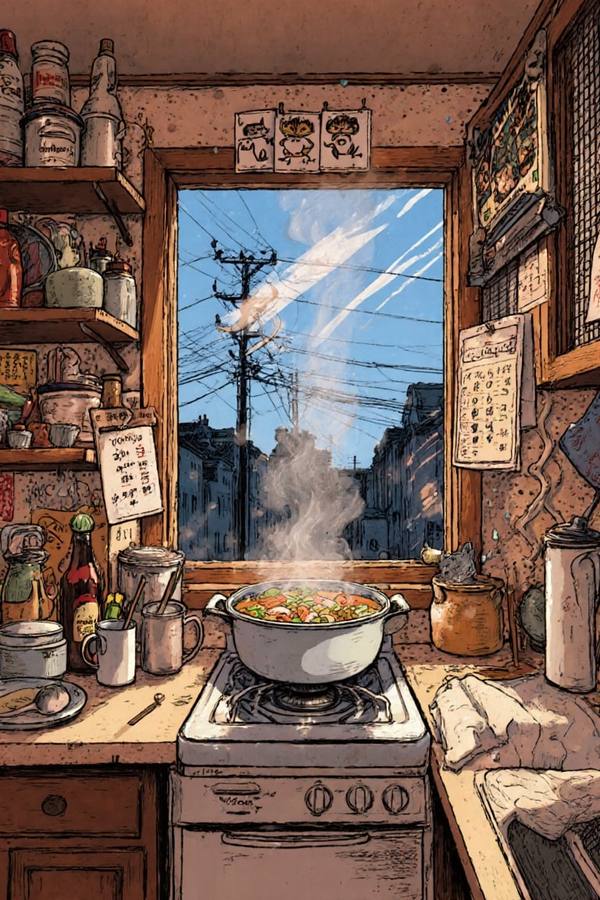 AI-generated image analyzed by PromptLens