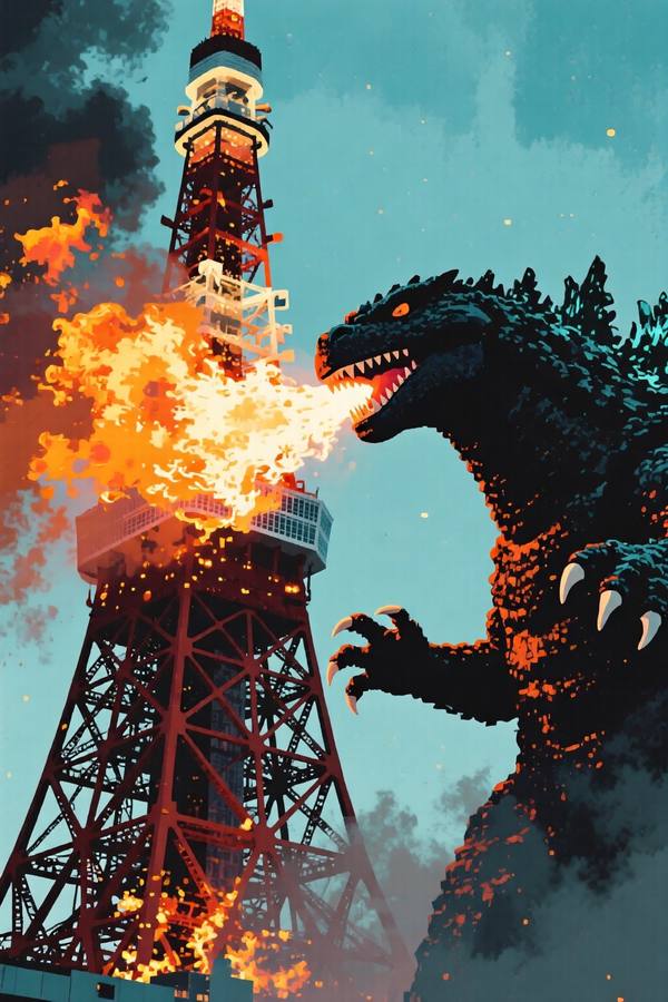 AI-generated image analyzed by PromptLens