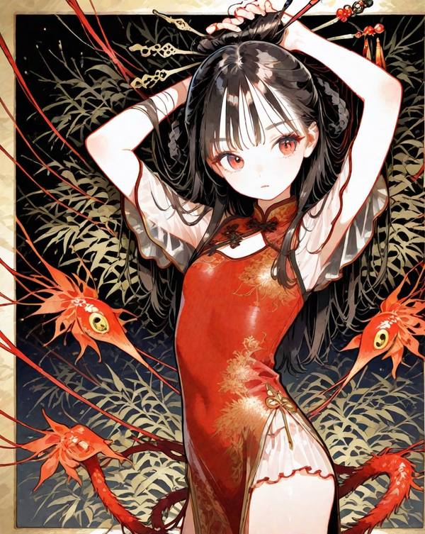 AI-generated image analyzed by PromptLens