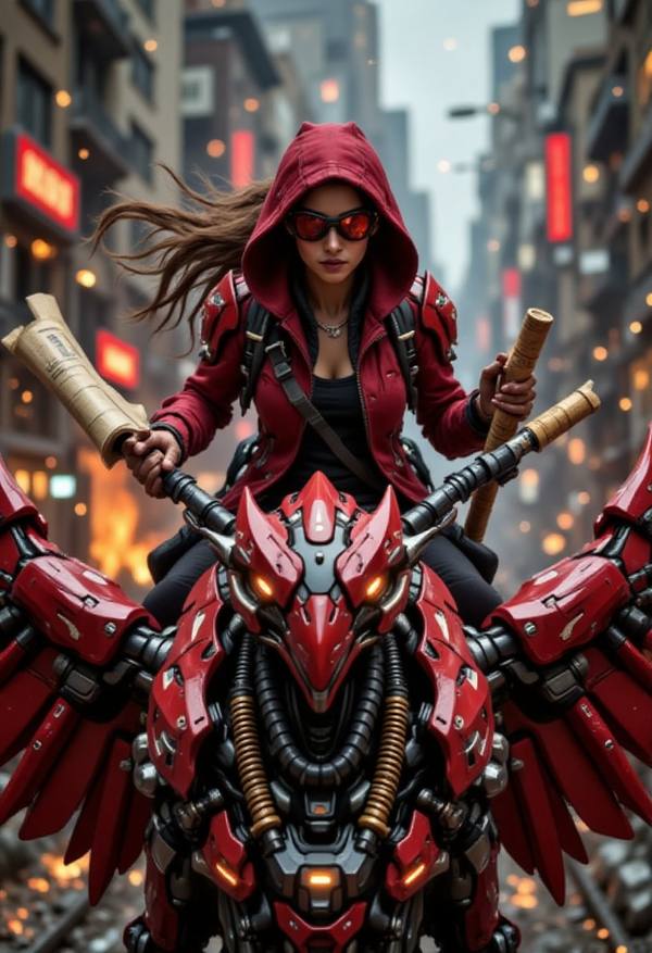 AI-generated image analyzed by PromptLens