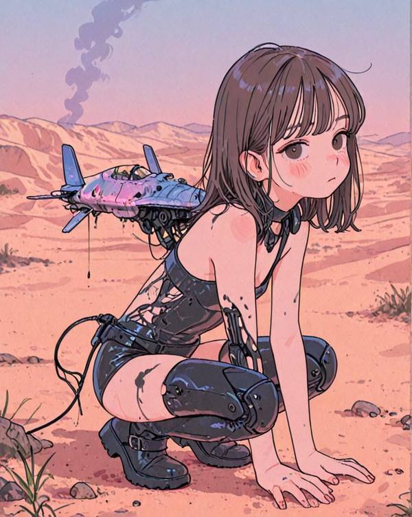 AI-generated image analyzed by PromptLens