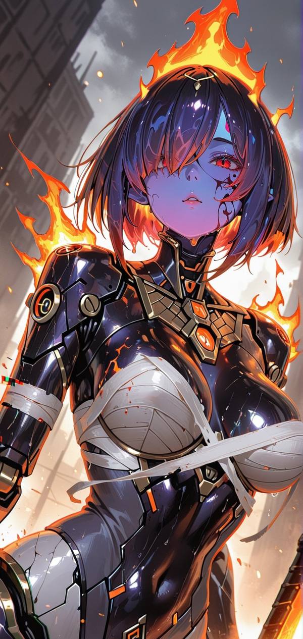 AI-generated image analyzed by PromptLens