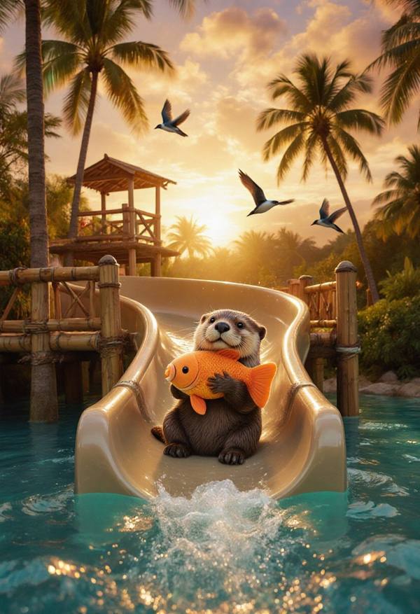 AI-generated image analyzed by PromptLens