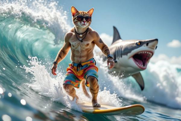 AI-generated image analyzed by PromptLens