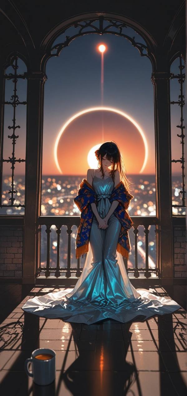 AI-generated image analyzed by PromptLens