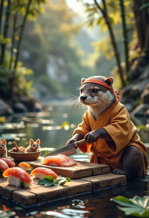 AI-generated image analyzed by PromptLens