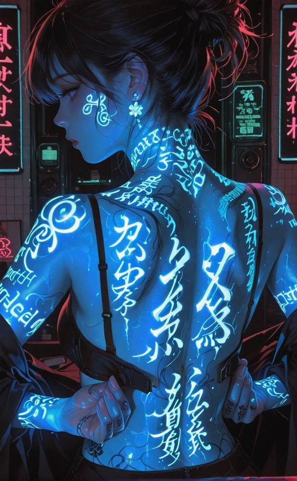 AI-generated image analyzed by PromptLens